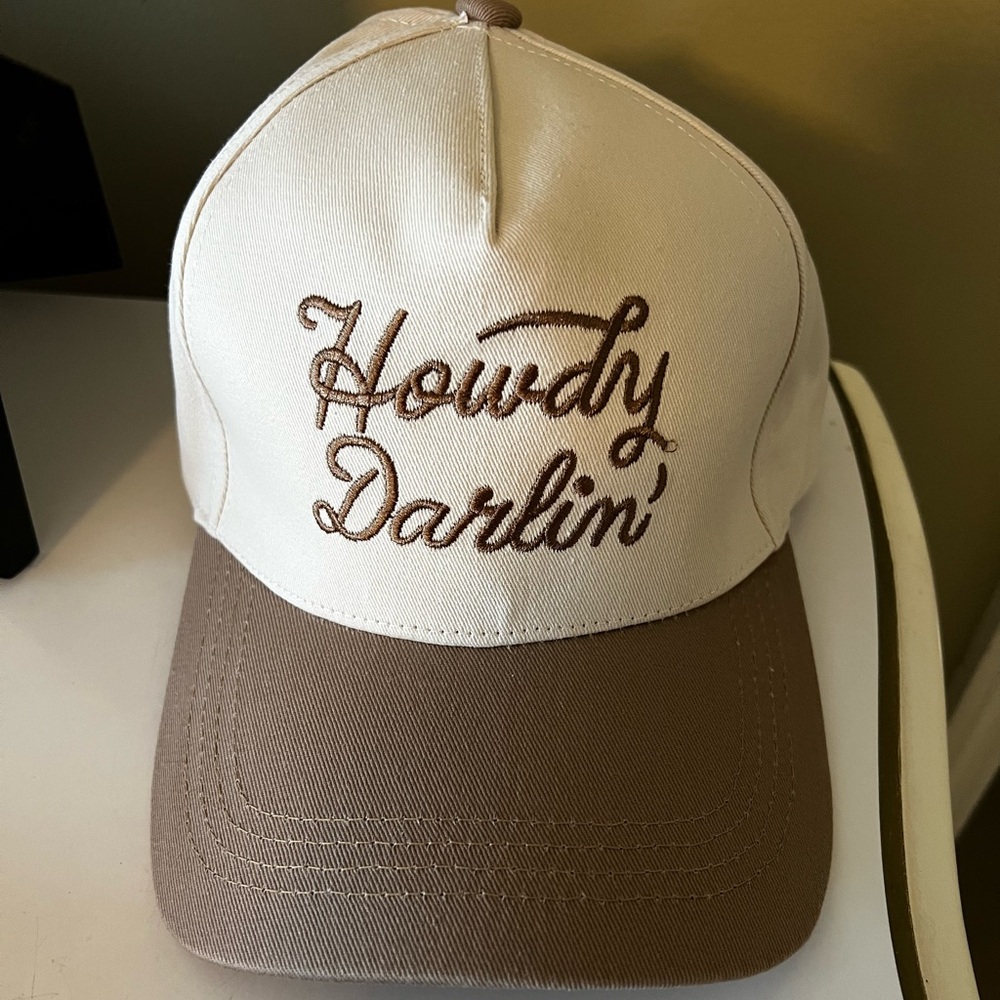 Hello Darlin Embroidered Trucker Hat